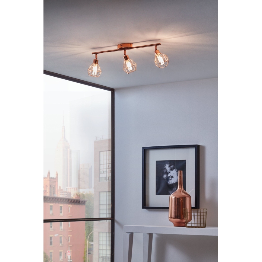Eglo - LED Точково осветително тяло 3xG9-LED/2,5W/230V