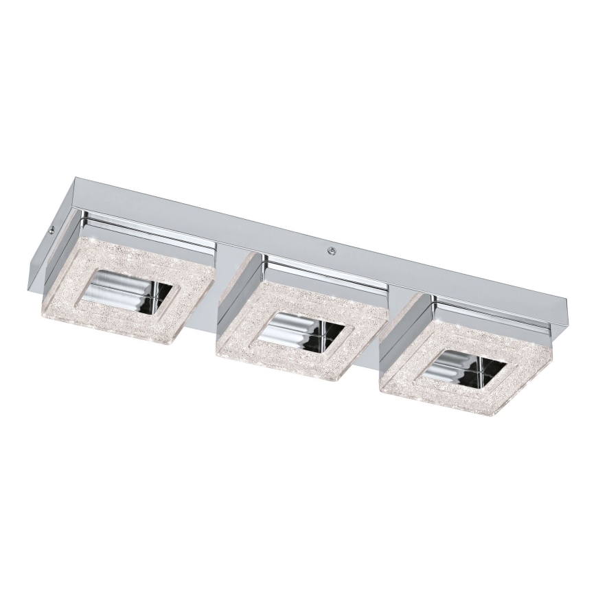 Eglo - LED Кристална Лампа за таван 3xLED/4W/230V