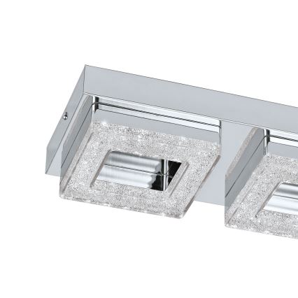 Eglo - LED Кристална Лампа за таван 3xLED/4W/230V