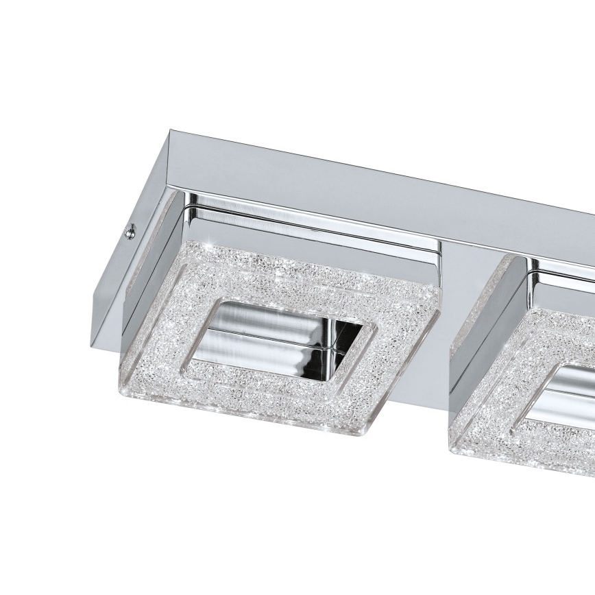Eglo - LED Кристална Лампа за таван 3xLED/4W/230V