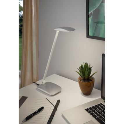 Eglo - LED Димируема Настолна лампа 1xLED/4,5W/USB