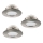 Eglo 95809 - К-кт 3x LED лампа за окачен таван PINEDA 1xLED/6W/230V