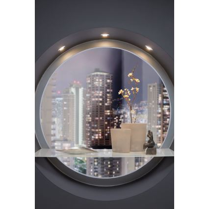 Eglo - комплект от 3 вградени LED осветителни тела PINEDA LED/6W/230V