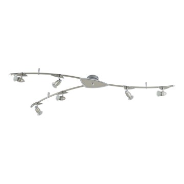 Eglo 95826 - LED Прожектор, луна WAVE LED 6xGU10-LED/3W/230V