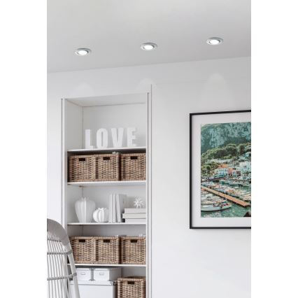 Eglo 95855- вградено LED осветително тяло PINEDA LED/5,5W/230V