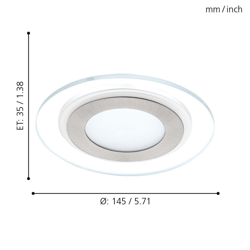 Eglo - LED Осветление за окачен таван LED/11W/230V