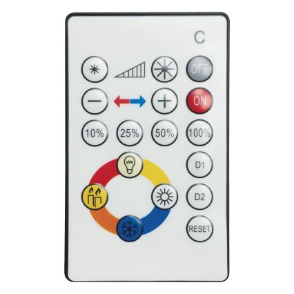 Eglo 95972 - димируем таванен LED плафон VOLTAGO 2 LED/20W/230V + дистанционно управление