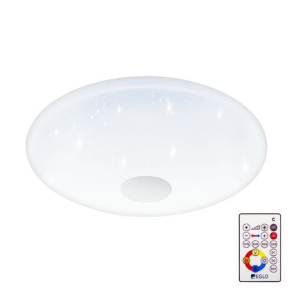 Eglo - LED Димируема лампа за таван LED/30W/230V + дистанционно управление