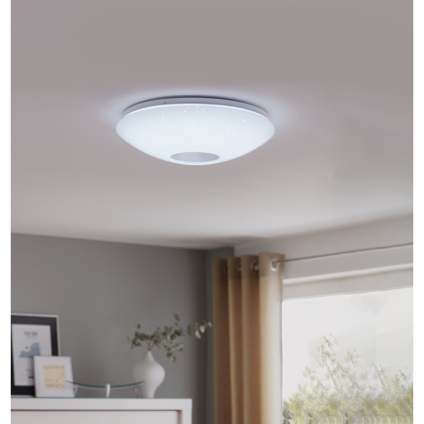 Eglo - LED Димируема лампа за таван LED/30W/230V + дистанционно управление