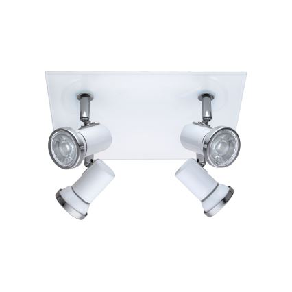 Eglo - LED За баня Точково осветително тяло 4xGU10-LED/3,3W/230V IP44