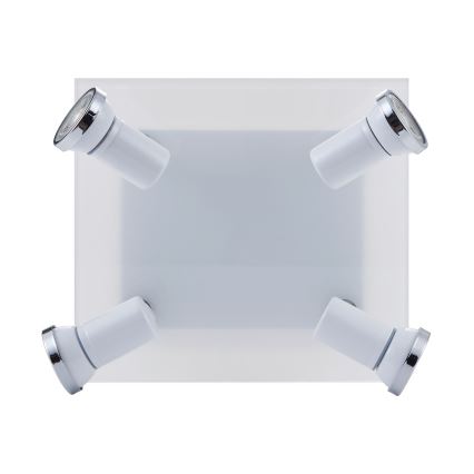 Eglo - LED За баня Точково осветително тяло 4xGU10-LED/3,3W/230V IP44