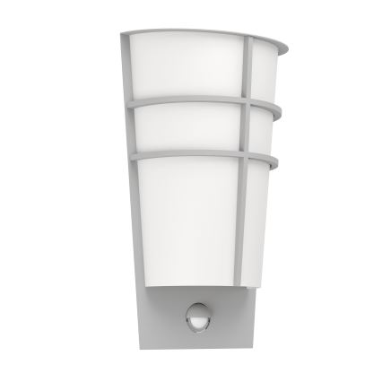 Eglo - LED Екстериорна Стенна лампа със сензор 2xLED/2,5W IP44