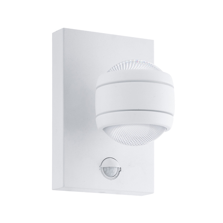 Eglo - LED Екстериорна Стенна лампа на сензор 2xLED/3,7W IP44