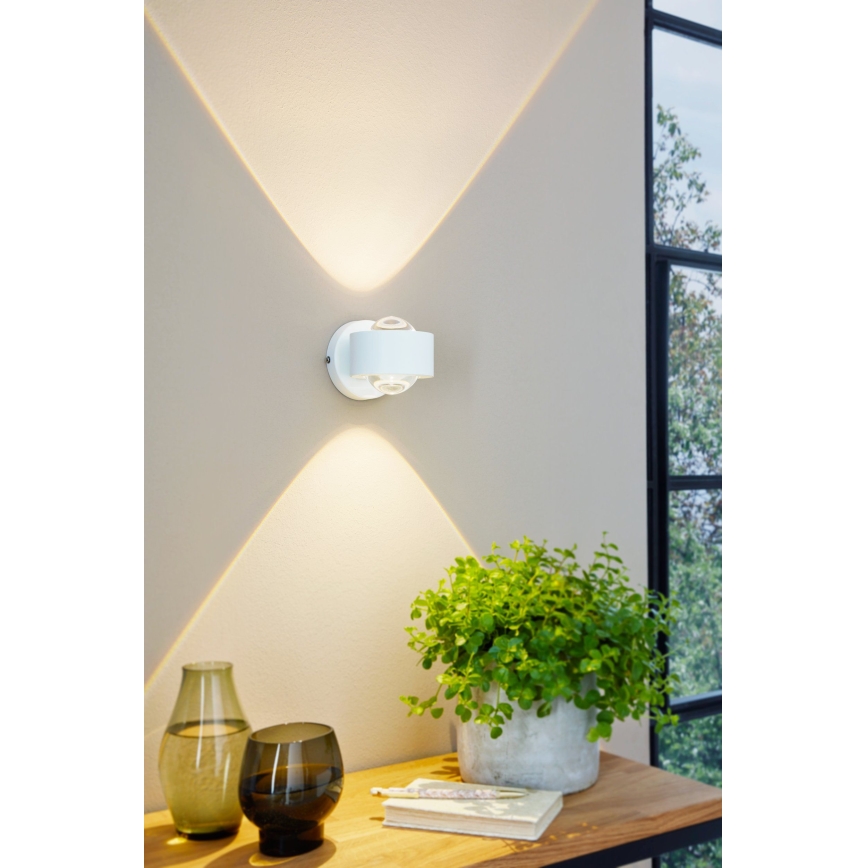 Eglo - LED Стенна лампа 2xLED/2,5W/230V