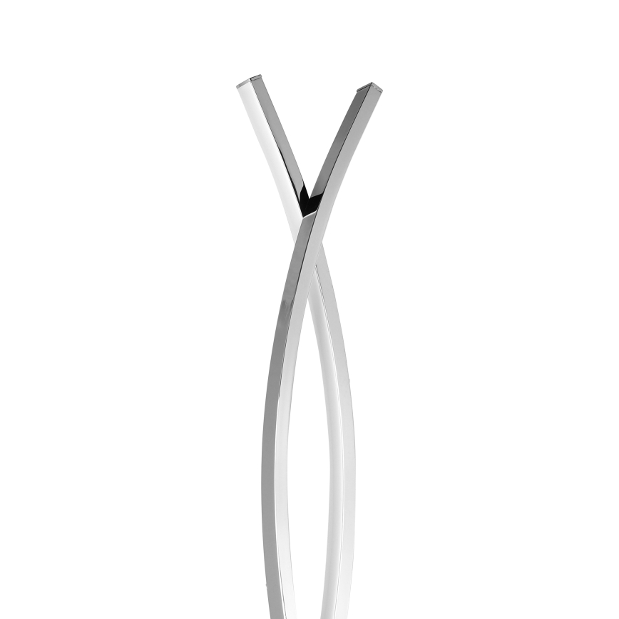 Eglo - LED подова лампа LED/36W/230V, гланцов хром