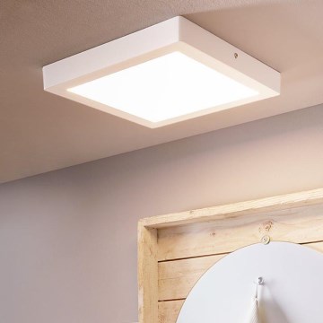 Eglo 96169 - LED плафон за баня FUEVA 1 LED/22W/230V IP44 30x30 cm