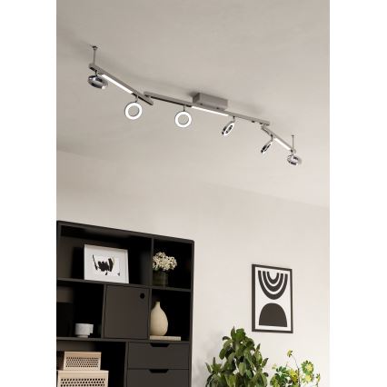 Eglo - Спот 6xLED/3,2W + 3xLED/3,3/230V
