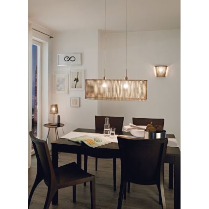 Eglo 96196 - Настолна лампа SENDERO 1xE27/60W/230V