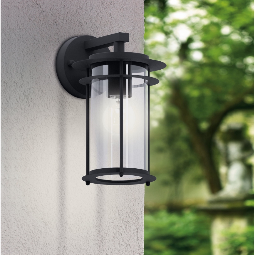 Eglo - Екстериорна Стенна лампа 1xE27/60W IP44