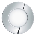 Eglo 96242 - LED вградено таванно осветително тяло за баня FUEVA 1 1xLED/2,7W/230V IP44 Ø 8,5 cm