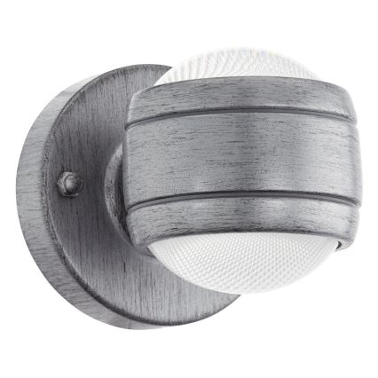 Eglo 96267 - LED Екстериорна Стенна лампа SESIMBA 2xLED/3,7W IP44