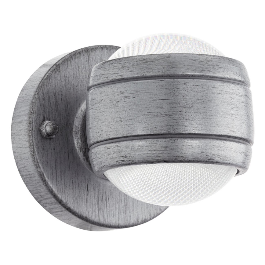 Eglo 96267 - LED Екстериорна Стенна лампа SESIMBA 2xLED/3,7W IP44