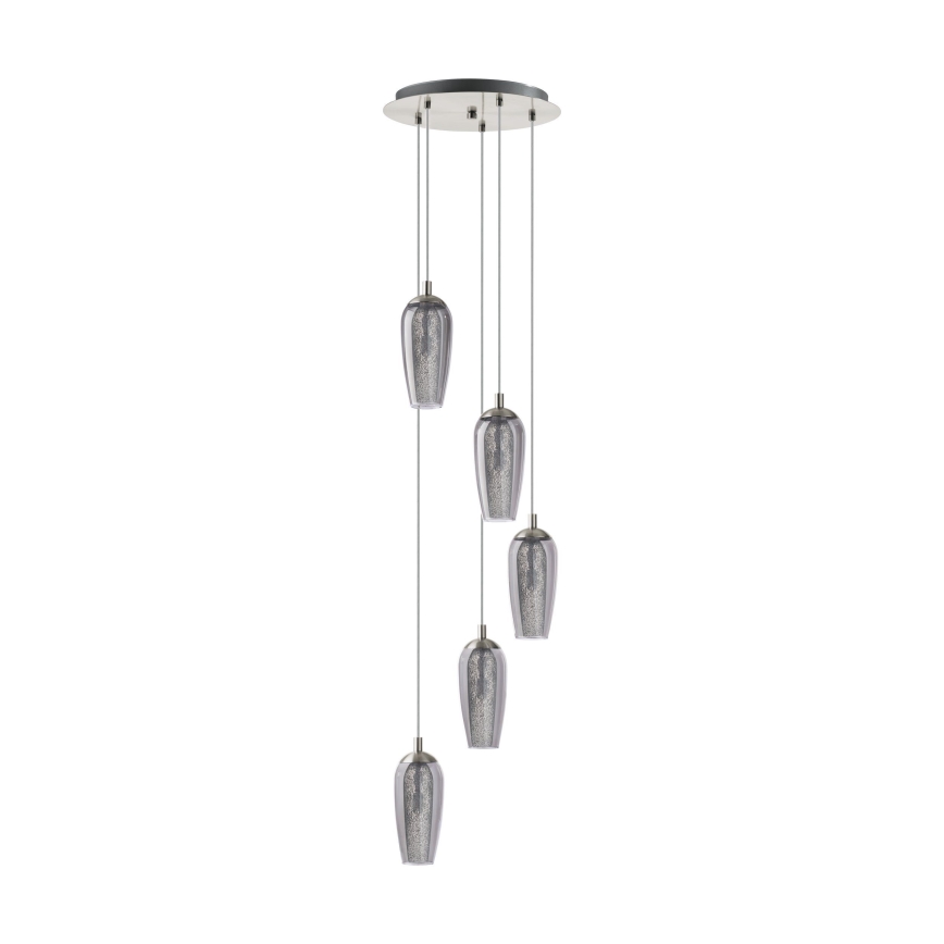 Eglo 96345 - LED Полилей на верижка FARSALA 5xG9/2,5W/230V