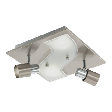 Eglo 96398 - LED точково осветително тяло DIRUS 2xGU10/3,3W+2xLED/3,3W