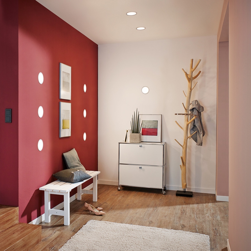 Eglo 96408 - Димируемо вградено LED осветително тяло FUEVA 1 LED/16,47W/230V диаметър 22,5 cm