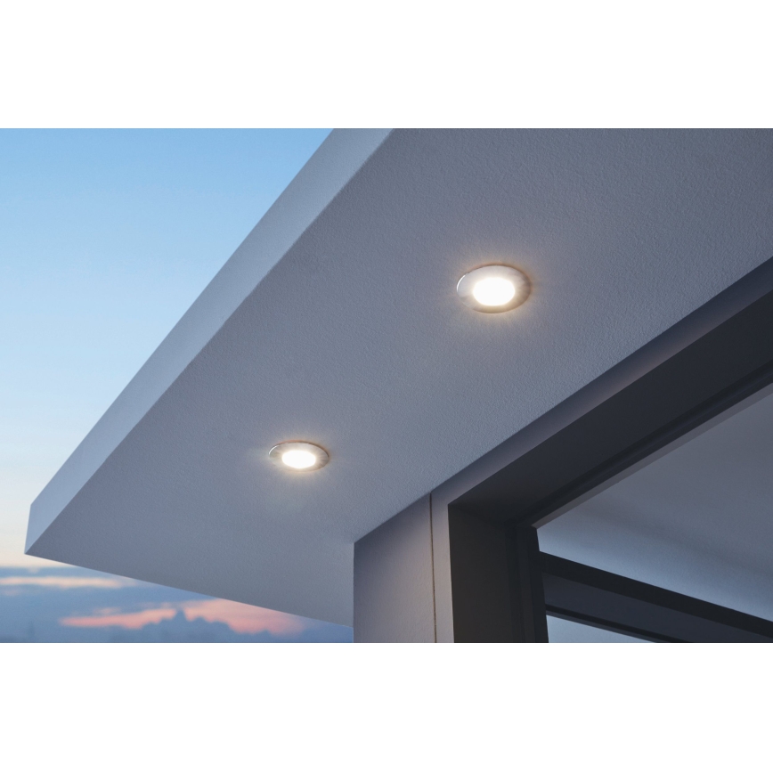 Eglo - LED Екстериорна лампа за вграждане LED/4,9W IP44