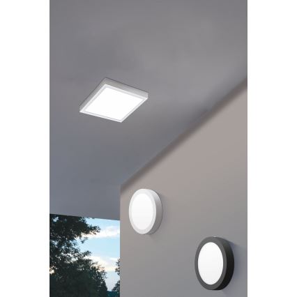 Eglo - LED Екстериорна Лампа за таван LED/16,5W/230V IP44