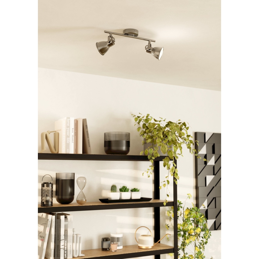 Eglo 96553 - LED Точково осветително тяло SERAS 2xGU10/3,3W/230V