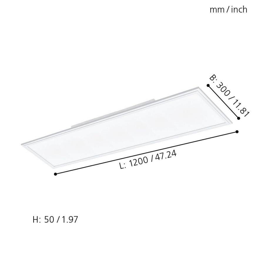 Eglo - LED RGBW Димируема лампа SALOBRENA-C LED/31W + дистанционно управление