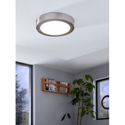 Eglo - LED RGBW Димируема лампа за таван FUEVA-C LED/15,6W/230V Bluetooth