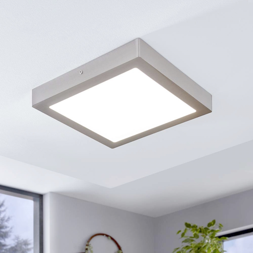 Eglo - LED RGBW димируема таванна лампа FUEVA-C LED/21W/230V 30x30 cm