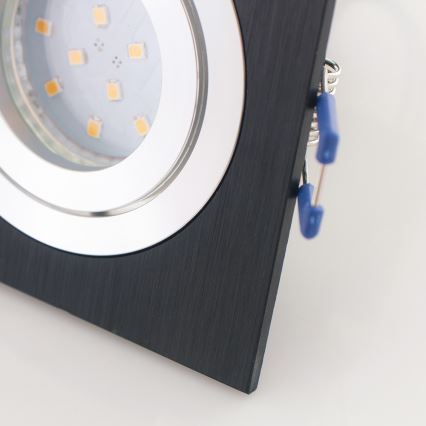 Eglo 96759 - LED Осветление за окачен таван TERNI 1 1xGU10/5W/230V черна