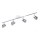 Eglo 96837 - LED Точково осветително тяло MONCALVIO 1 4xGU10/5W/230V