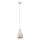 Eglo 96871 - Висящи лампи COCNO 1xE27/60W/230V бяла
