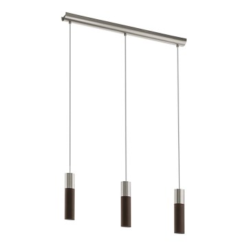 Eglo 96882 - LED Висящи лампи VILLORA 3xGU10/5W/230V