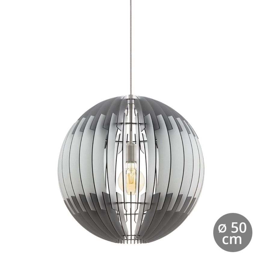 Eglo 96973 - Полилей на верижка OLMERO 1xE27/60W/230V