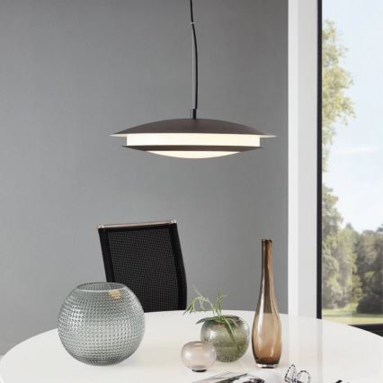 Eglo 96979 - LED RGB Висящо осветително тяло MONEVA-C LED/27W/230V