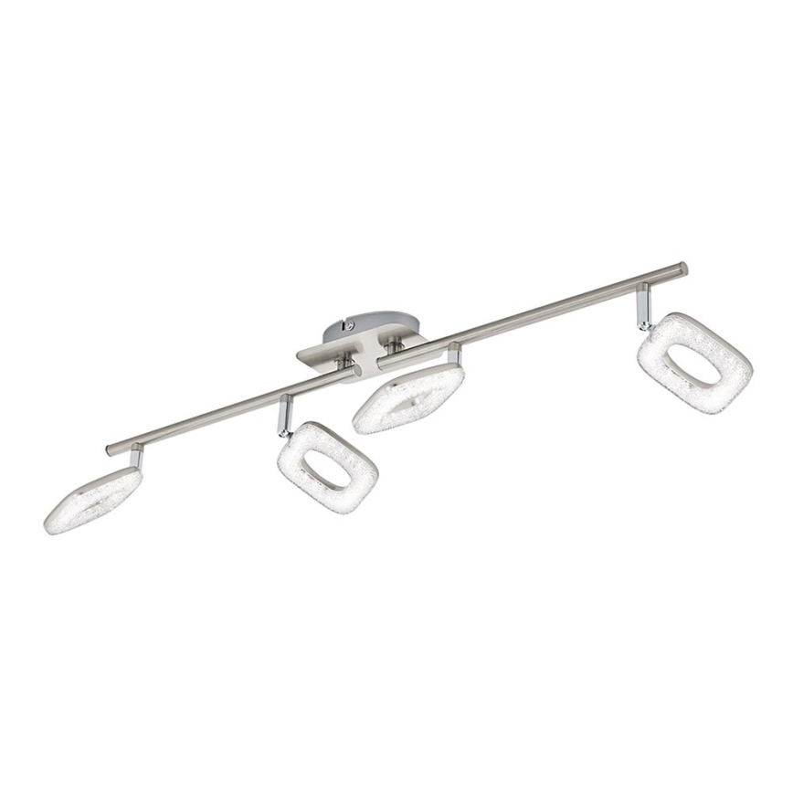 Eglo 97004 - LED Точково осветително тяло LITAGO CRYSTAL 4xLED/4W/230V