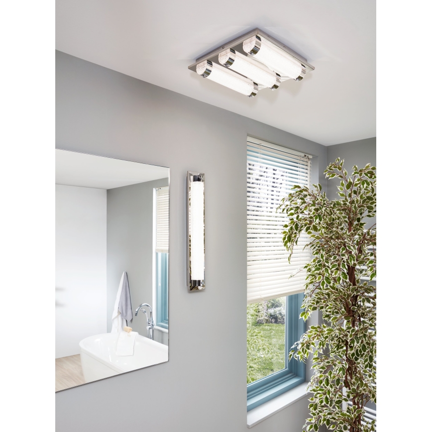 Eglo - LED За баня Стенна лампа 1xLED/19W/230V IP44