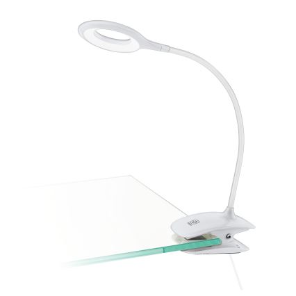 Eglo - LED Димируема лампа с щипка 1xLED/3W/230V 500 mAh бял