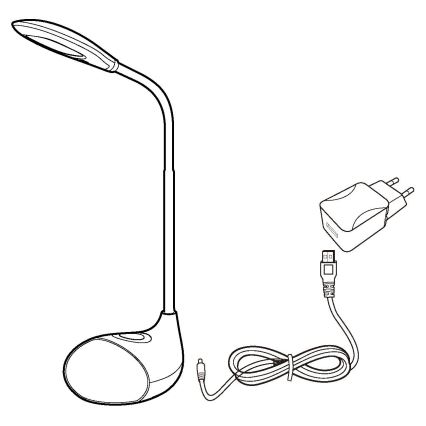 Eglo - LED Димируема Настолна лампа 1xLED/2,2W+0,3W/230V RGB