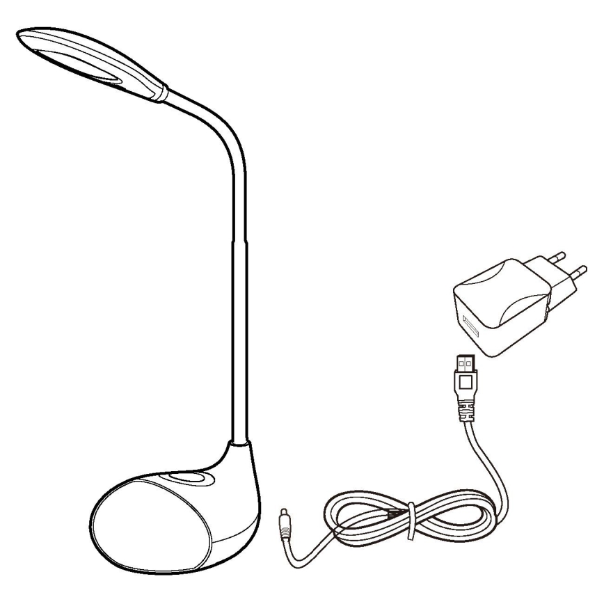 Eglo - LED димируема настолна лампа LED/2,2W+0,3W/230V RGB