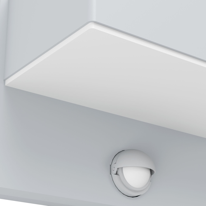 Eglo - LED Екстериорна Стенна лампа със сензор 2xLED/5,6W/230V IP44