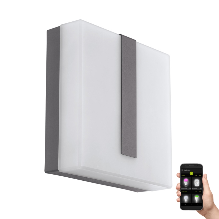 Eglo - LED Димируем екстериорен аплик TORAZZA-C LED/14W/230V IP44