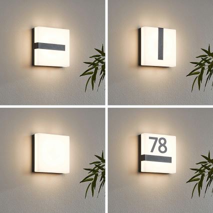 Eglo - LED Димируем екстериорен аплик TORAZZA-C LED/14W/230V IP44