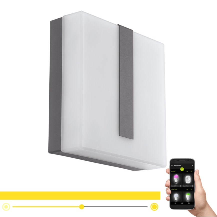 Eglo - LED Димируем екстериорен аплик TORAZZA-C LED/14W/230V IP44